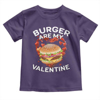 Burger Is My Valentine Funny Valentines Day Toddler T Shirt