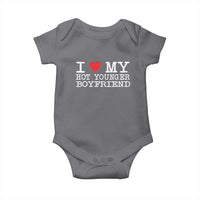 I Love My Hot Younger Boyfriend Baby Onesie - Wonder Print Shop