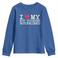 I Love My Hot Younger Boyfriend Youth Sweatshirt - Wonder Print Shop
