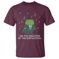 Funny Frog T Shirt I Am The Executive Of This Dysfunction - Wonder Print Shop