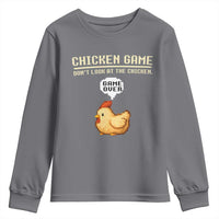Funny Chicken Youth Sweatshirt Game Dont Look At The Chicken