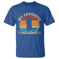 Groundhog Day T Shirt My Favorite Holiday Retro Woodchuck - Wonder Print Shop
