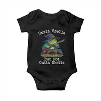 Wizard Frog Meme Baby Onesie Outta Spells But Not Outta Shells - Wonder Print Shop