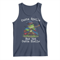 Wizard Frog Meme Tank Top Outta Spells But Not Outta Shells - Wonder Print Shop