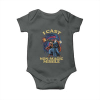 I Cast Non-Magic Missile Funny Wizard Parody Meme Baby Onesie - Wonder Print Shop