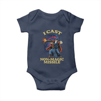 I Cast Non-Magic Missile Funny Wizard Parody Meme Baby Onesie - Wonder Print Shop