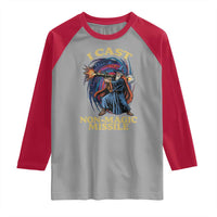 I Cast Non-Magic Missile Funny Wizard Parody Meme Raglan Shirt - Wonder Print Shop