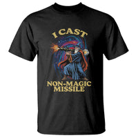 I Cast Non-Magic Missile Funny Wizard Parody Meme T Shirt - Wonder Print Shop