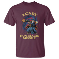 I Cast Non-Magic Missile Funny Wizard Parody Meme T Shirt - Wonder Print Shop