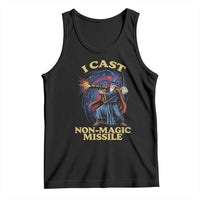 I Cast Non-Magic Missile Funny Wizard Parody Meme Tank Top - Wonder Print Shop