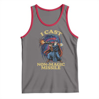 I Cast Non-Magic Missile Funny Wizard Parody Meme Tank Top - Wonder Print Shop