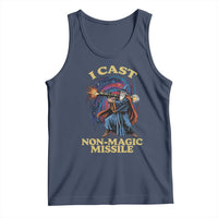 I Cast Non-Magic Missile Funny Wizard Parody Meme Tank Top - Wonder Print Shop