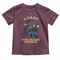 I Cast Non-Magic Missile Funny Wizard Parody Meme Toddler T Shirt - Wonder Print Shop