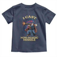 I Cast Non-Magic Missile Funny Wizard Parody Meme Toddler T Shirt - Wonder Print Shop