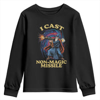 I Cast Non-Magic Missile Funny Wizard Parody Meme Youth Sweatshirt - Wonder Print Shop