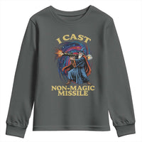 I Cast Non-Magic Missile Funny Wizard Parody Meme Youth Sweatshirt - Wonder Print Shop
