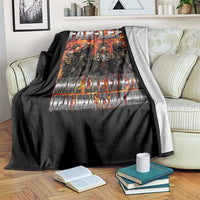 Funny Hard Skeleton Meme Bootleg Throw Blanket Far Left? More Like Farting - Wonder Print Shop
