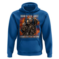 Funny Evil Skeleton Meme Hoodie Born to Shit Forced to Wipe - Wonder Print Shop