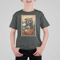 Cute Kawaii Gamer Groundhog T Shirt For Kid Funny Japanese Ramen Anime Otaku Fan Gift - Wonder Print Shop