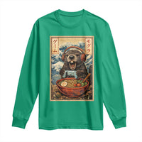 Cute Kawaii Gamer Groundhog Long Sleeve Shirt Funny Japanese Ramen Anime Otaku Fan Gift - Wonder Print Shop