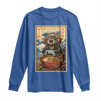 Cute Kawaii Gamer Groundhog Long Sleeve Shirt Funny Japanese Ramen Anime Otaku Fan Gift - Wonder Print Shop