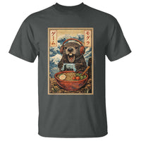 Cute Kawaii Gamer Groundhog T Shirt Funny Japanese Ramen Anime Otaku Fan Gift - Wonder Print Shop
