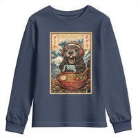 Cute Kawaii Gamer Groundhog Youth Sweatshirt Funny Japanese Ramen Anime Otaku Fan Gift - Wonder Print Shop