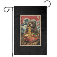 Japanese Groundhog Ramen Noodles Garden Flag Funny Kawaii Anime - Wonder Print Shop