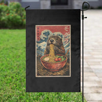 Japanese Groundhog Ramen Noodles Garden Flag Funny Kawaii Anime - Wonder Print Shop