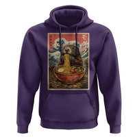 Japanese Groundhog Ramen Noodles Hoodie Funny Kawaii Anime - Wonder Print Shop