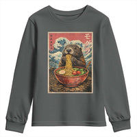 Japanese Groundhog Ramen Noodles Youth Sweatshirt Funny Kawaii Anime - Wonder Print Shop