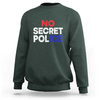 Subtle Abolish Ice Sweatshirt No Secret Police