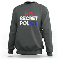 Subtle Abolish Ice Sweatshirt No Secret Police