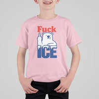 Fck Ice T Shirt For Kid Get The Fck Out Of Minneapolis Polar Bear