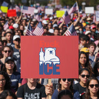 Fck Ice Protest Sign Get The Fck Out Of Minneapolis Polar Bear
