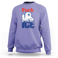 Fck Ice Sweatshirt Get The Fck Out Of Minneapolis Polar Bear