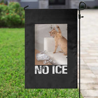Funny Cat Meme No Ice Garden Flag Subtle FDT Political Satire Satirical Humor