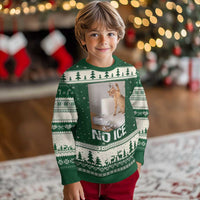 Funny Cat Meme No Ice Ugly Christmas Sweater Subtle FDT Political Satire Satirical Humor