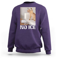 Funny Cat Meme No Ice Sweatshirt Subtle FDT Political Satire Satirical Humor