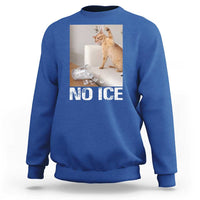 Funny Cat Meme No Ice Sweatshirt Subtle FDT Political Satire Satirical Humor