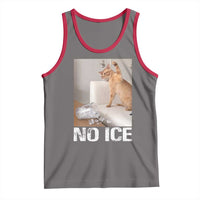 Funny Cat Meme No Ice Tank Top Subtle FDT Political Satire Satirical Humor