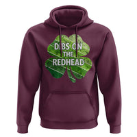 Funny Irish St Patricks Day Dibs On The Redhead Hoodie Retro Vintage Lucky Shamrock