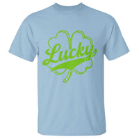Vintage Lucky Shamrock T Shirt Irish St Patricks Day