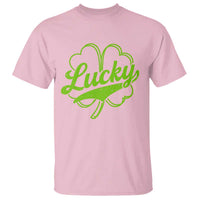 Vintage Lucky Shamrock T Shirt Irish St Patricks Day