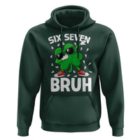 Funny Irish St Patricks Day Shamrock 67 Meme Hoodie Six Seven Bruh Gen Alpha Slang