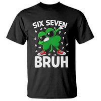 Funny Irish St Patricks Day Shamrock 67 Meme T Shirt Six Seven Bruh Gen Alpha Slang