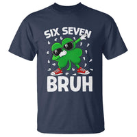 Funny Irish St Patricks Day Shamrock 67 Meme T Shirt Six Seven Bruh Gen Alpha Slang