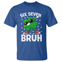Funny Irish St Patricks Day Shamrock 67 Meme T Shirt Six Seven Bruh Gen Alpha Slang