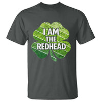 Funny Irish St Patricks Day Im The Redhead T Shirt Retro Vintage Lucky Shamrock