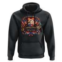 250 Years Of Freedom America Hoodie USA Independence 250th Anniversary 1776 2026 Patriotic Eagle Flag